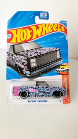 Hot Wheels '83 Chevy Silverado Black Widow 