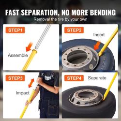 528**Tire Bead Breaker 46.3" Heavy Duty Slide Hammer New