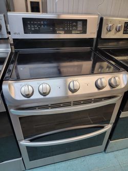 Lg Electric Stove Stainless Steel Double Oven