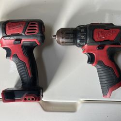 2 Milwaukee Drills 