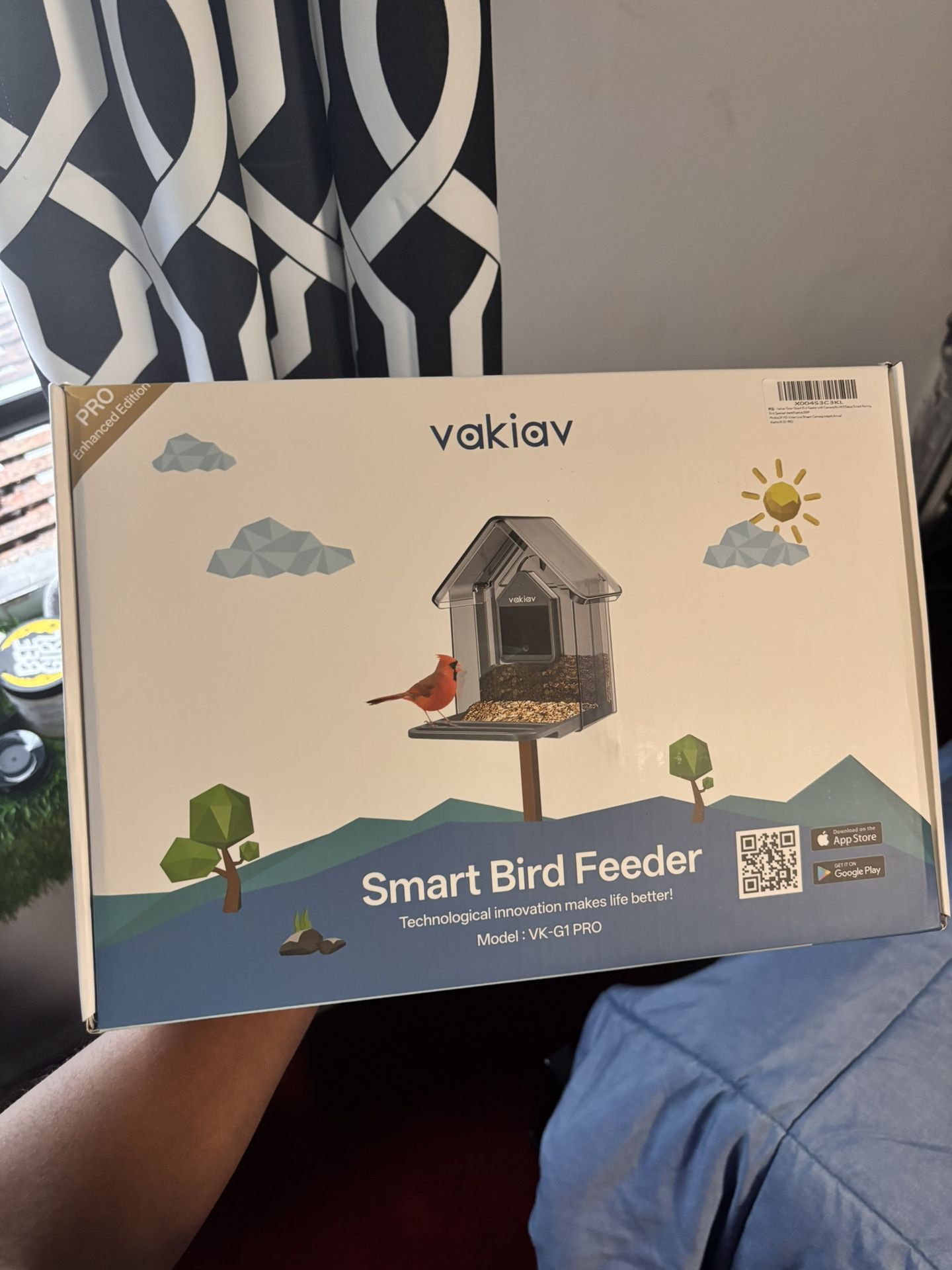 Smart Bird Feeder with Camera Solar Powered AI Auto Capture 2k HD
