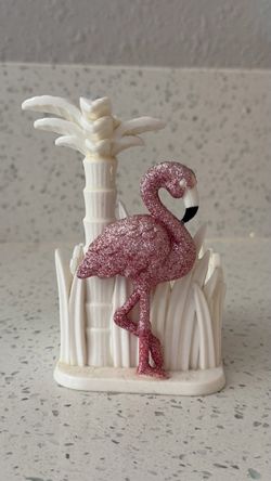 Bath And Body Works Flamingo And Palm Tree Soap Holder