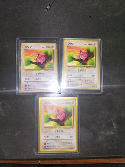 Jigglypuff JP Pokemon Card