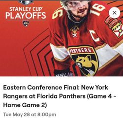 Eastern Conference Final New York Vs Florida Panthers 