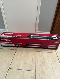 Husky 28 inch tile cutter