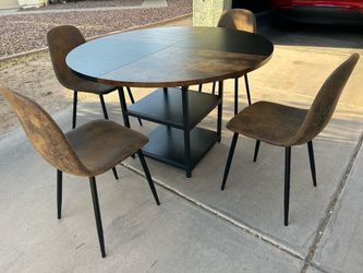 Dining table chairs