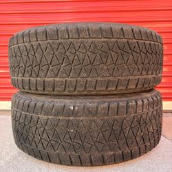 225-60-17 / PAIR / BRIDGESTONE TIRES