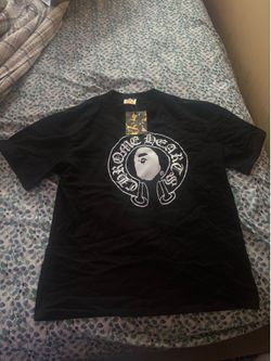 Black and white chrome bape