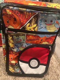 Pokemon Rolling Suitcase Carry On Pikachu