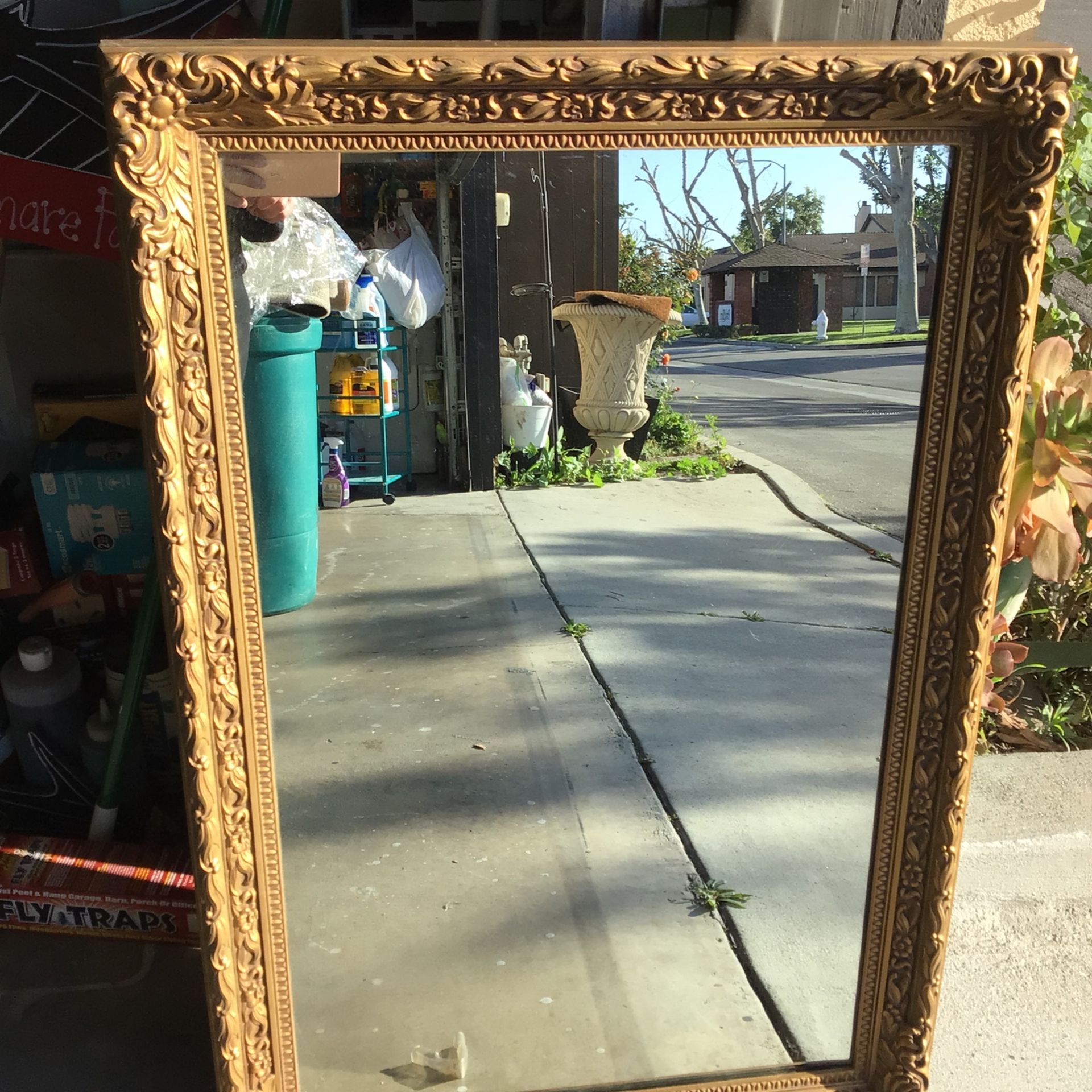 Beautiful Vintage Syrocco Wood Mirror