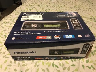 Panasonic CQ-CX 160U. Car MP3 CD player / Receiver