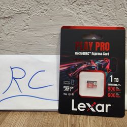 Lexar 1TB Play PRO microSD Express Card - LMSXPS0001T-BNNNU