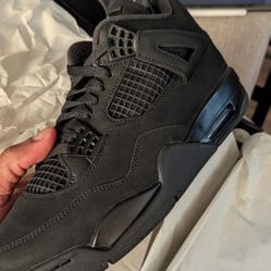 DS Air Jordan 4 Retro Black Cat Size 10