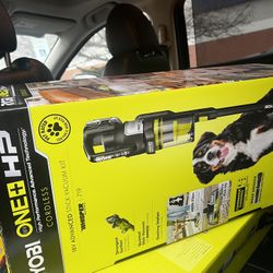 ONE+ HP 18V Cordless Advanced WHISPER Series Stick Vacuum Kit with 4.0 Ah Battery and Charger