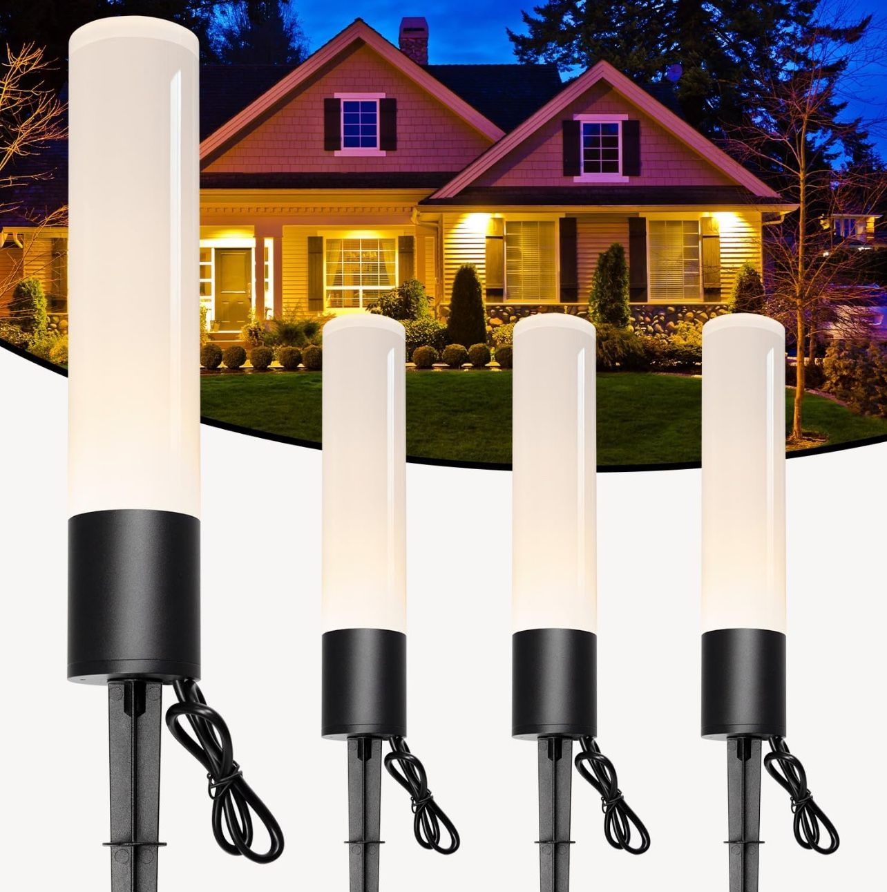3000K Landscape Path Lights 4 Pack ( Brand New )