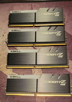 G.skill DDR4 3200mhz rgb ram