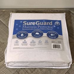 Twin Size SureGuard Mattress Protector. 