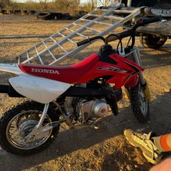 Honda CRF 50 cc 2014 only about 10 hours on the Bike And motor