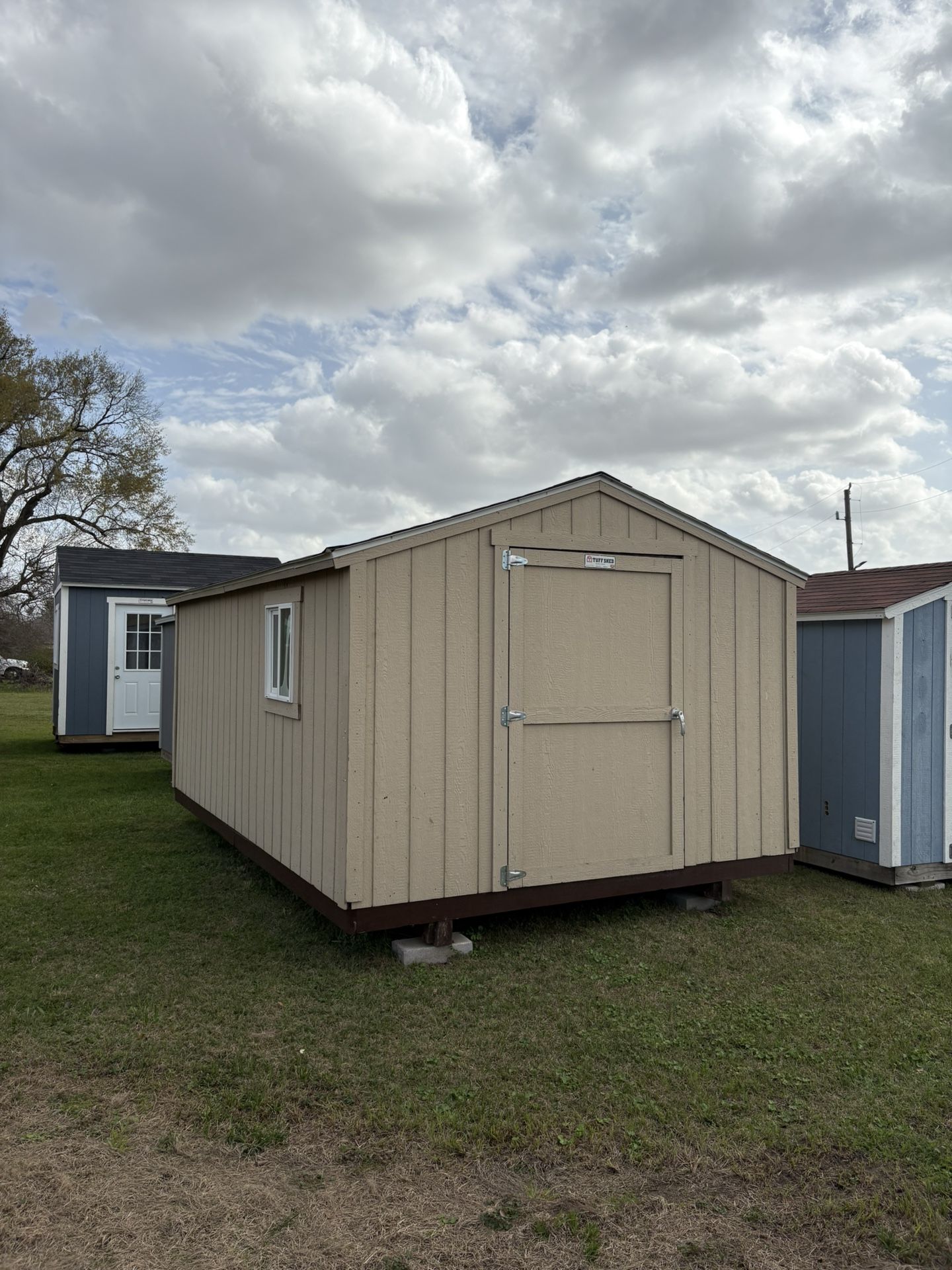 Storage Shed Door On Each End Financing Available