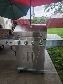 Charbroil Performance Grill, Tank, Cover