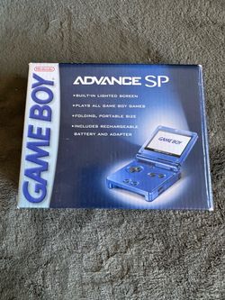 Nintendo Game Boy Advance SP in Box