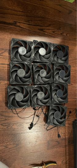Lot of 10 Arctic P12 Pro PST PWM Fans