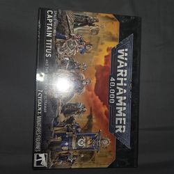 Warhammer 40k Captain Titus and the Wardens of Ultramar