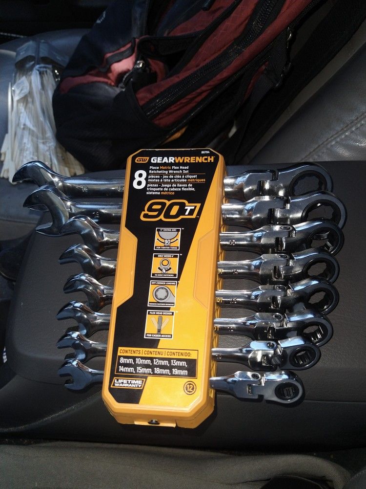 Gear Wrench Swivel Head Ratchet Wrench Mm