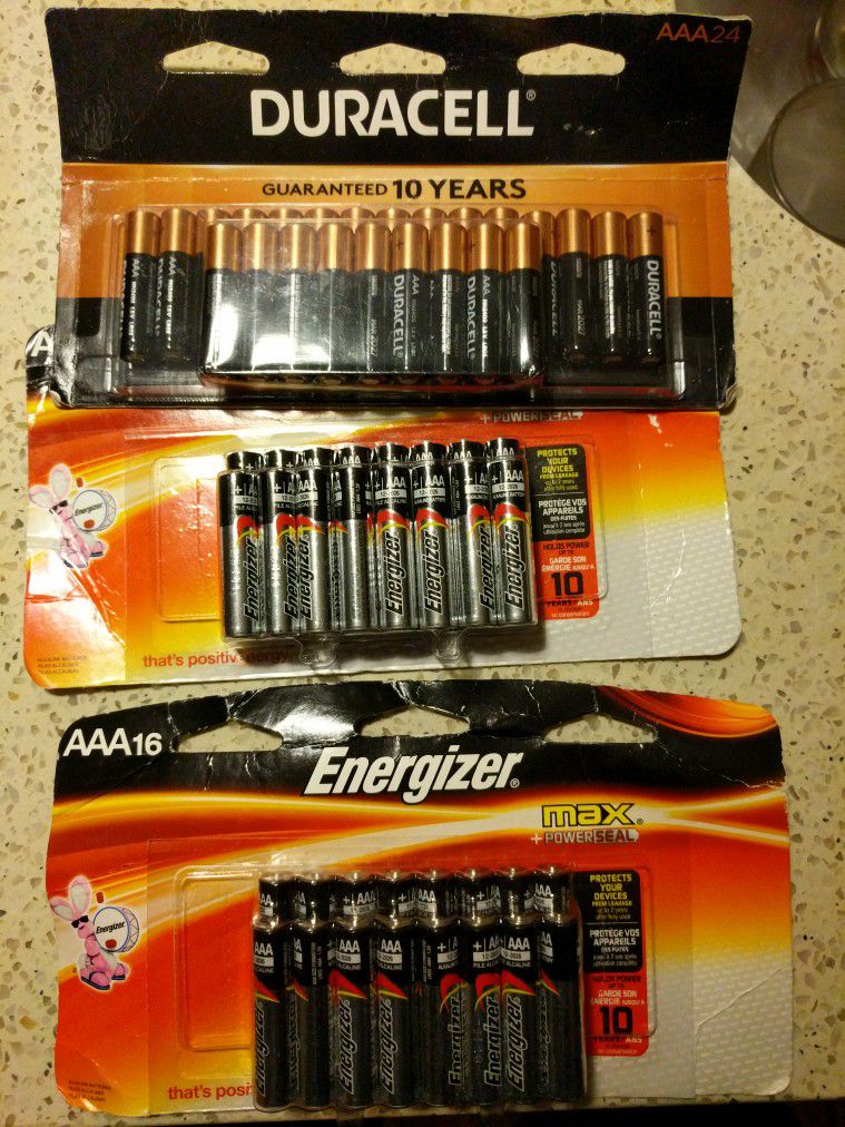 56 Triple AAA batteries