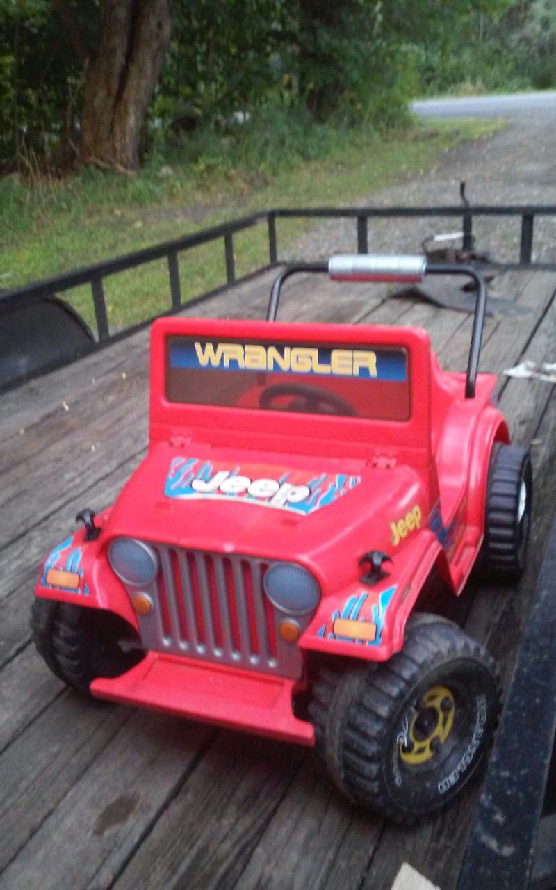 Lil Wrangler 4x4 Jeep