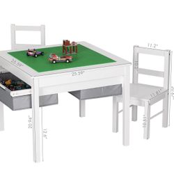 2 In 1 Toddler/ Kids Table 