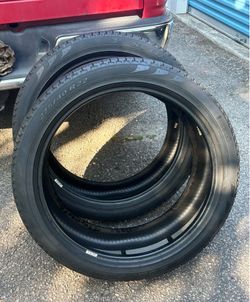 2 Used Tires Pirelli Scorpion Verde 275/40R22. About 55% Tread.