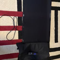 32 Inch Barely Used TV With Screen Cover 
