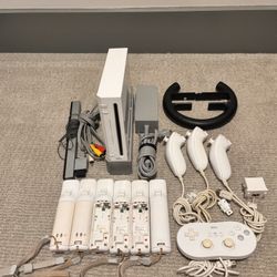 Wii Console Bundle With Smash Bros And Mario Party 8