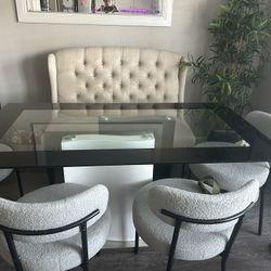 Glass Dining Table
