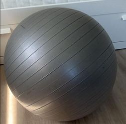 Brand new large welkin exercise ball with pump ( never used ).