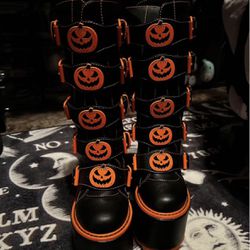 Halloween Platform Boots