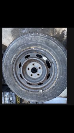 1 X 215/70r15 5x4.5 5x114.3 Stock Tacoma Civic Camry Crv rim Wheel Tire!!!!!!!!!!