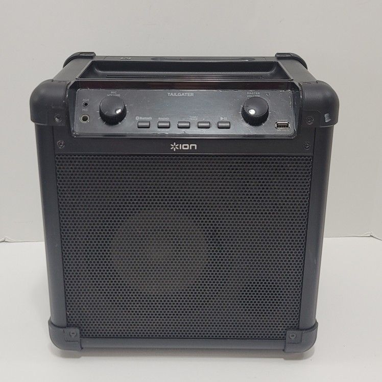 ION Audio Tailgater Portable Bluetooth Speaker iPA77 + FM/AM Radio