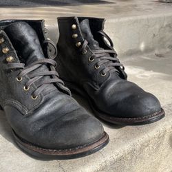 Red Wing Blacksmith Boots (black, size 8.5)