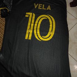LA FC VELA #10 SOCCER JERSEY