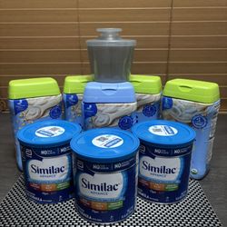 Simalac formula & Oatmeal cereal