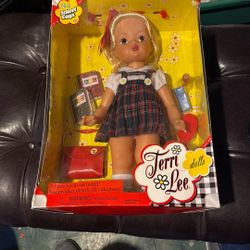 Terri Lee Collectible Doll Going To School