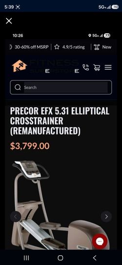 Precor Elliptical 5.31