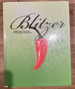 Blitzer Precalculus 4e