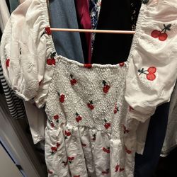 Cherry Dress Size 1X 