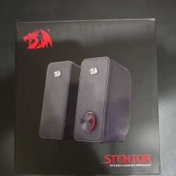Redragon Senator PC Speakers & Fobos Webcam