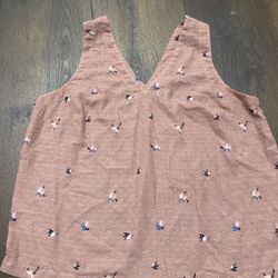 Womans Pink Tank Shirt Size Large By A New Day #17