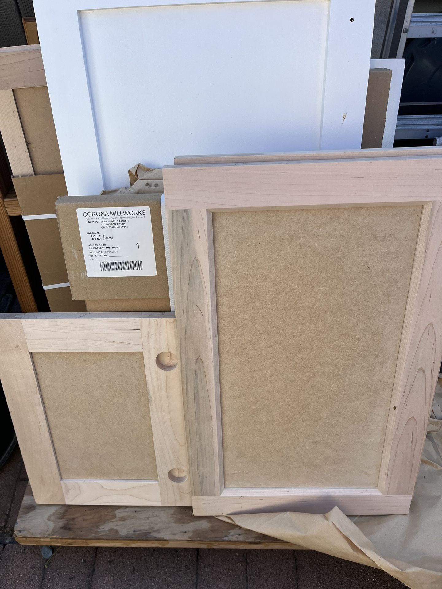 20+ Maple Cabinet Doors Brand New