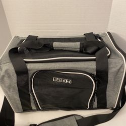 Petskd Soft Pet Dog Cat Carrier 17x11x9.5” For Small Pets 10-12 lbs; Padded Mat, Zippered Mesh Vents
